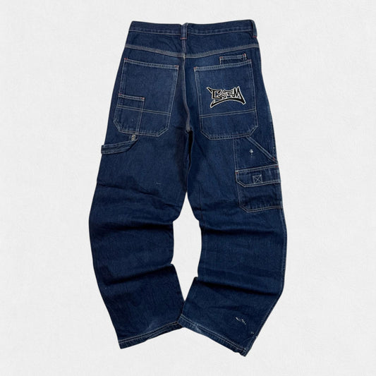 Vintage Y2K baggy hip hop carpenter jeans (W28)