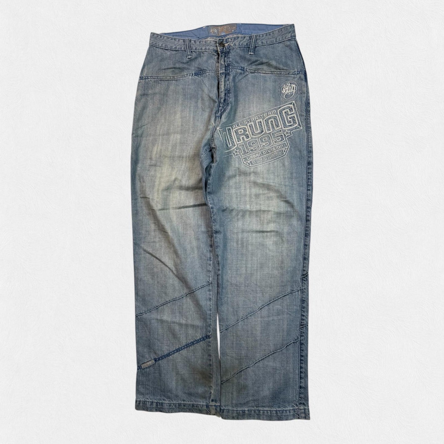 Vintage Wrung baggy hip hop Jeans (W32)