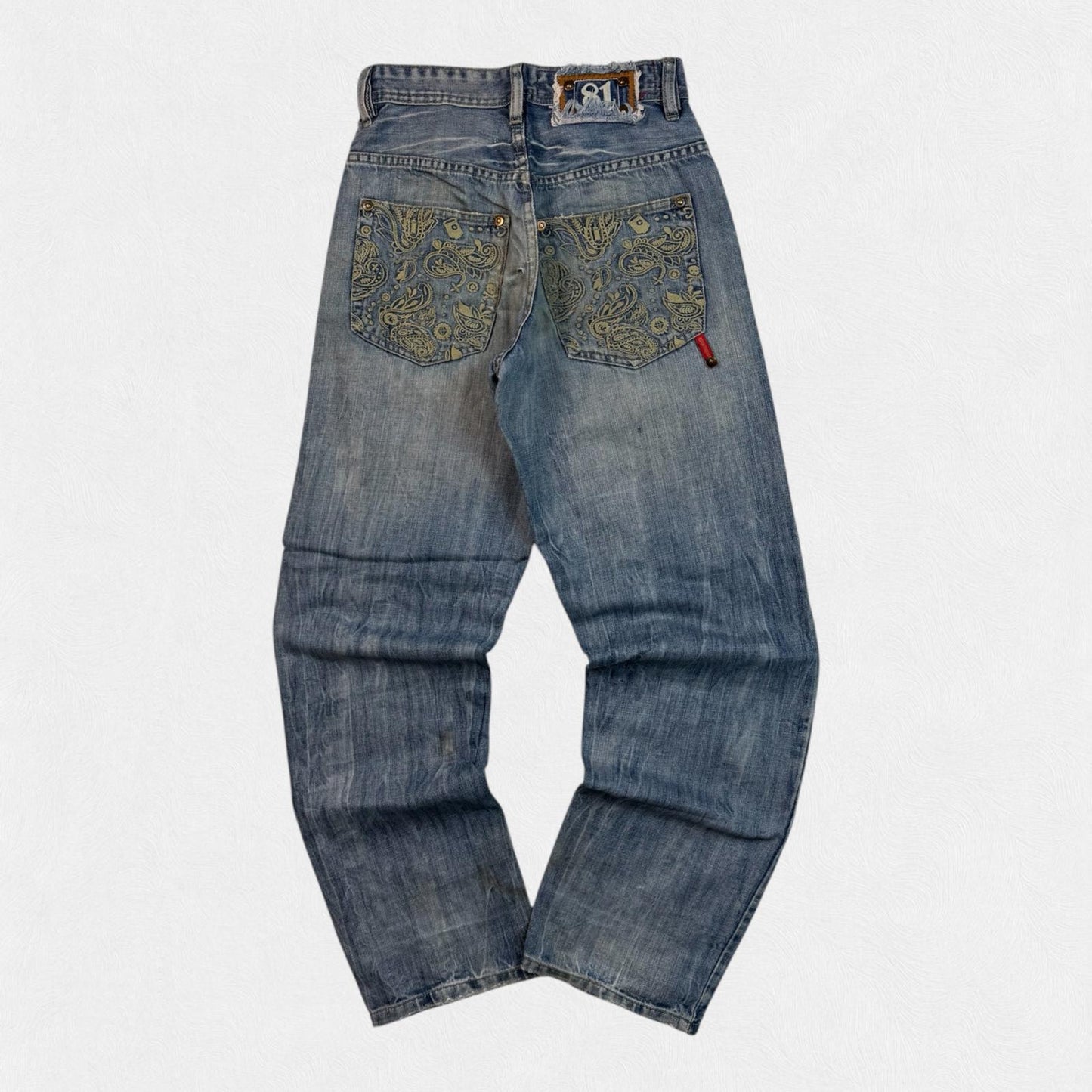 Vintage Y2K baggy hip hop Jeans (W26)