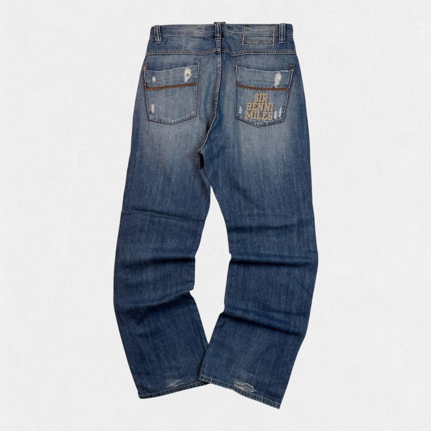 Vintage Sir Benni Miles baggy hip hop Jeans (W34)