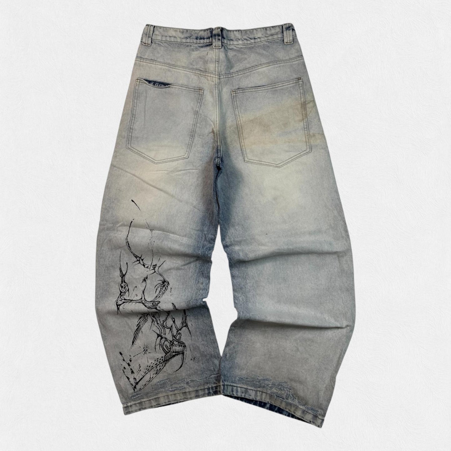 Jaded London Colossus hip hop jeans (W32)