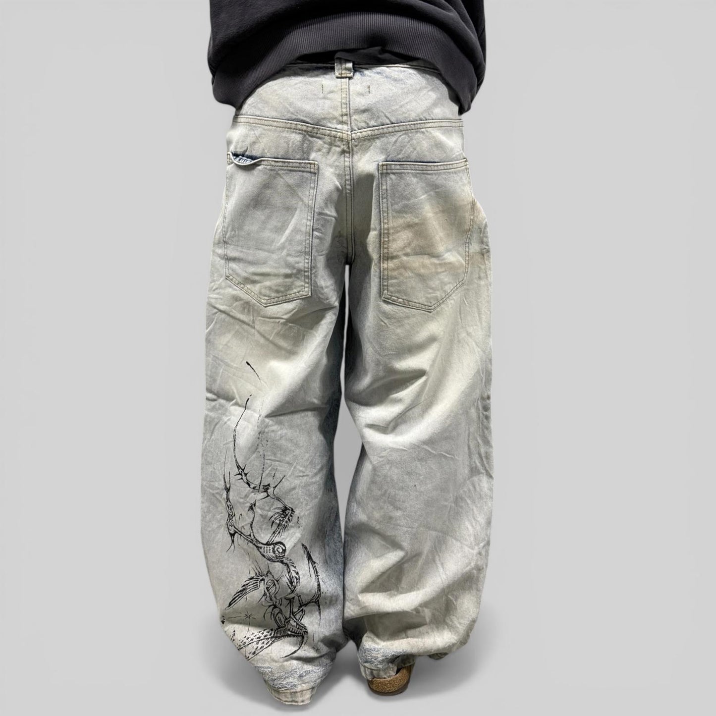 Jaded London Colossus hip hop jeans (W32)
