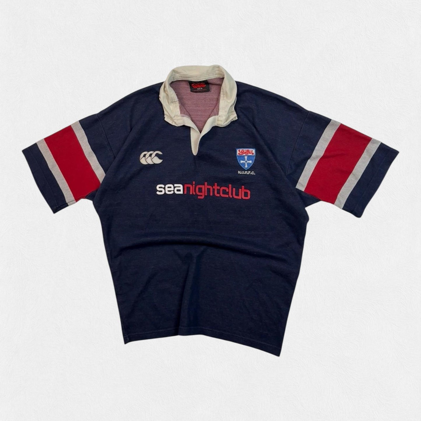 Vintage 90s Newcastle university Canterbury rugby union shirt (XL)