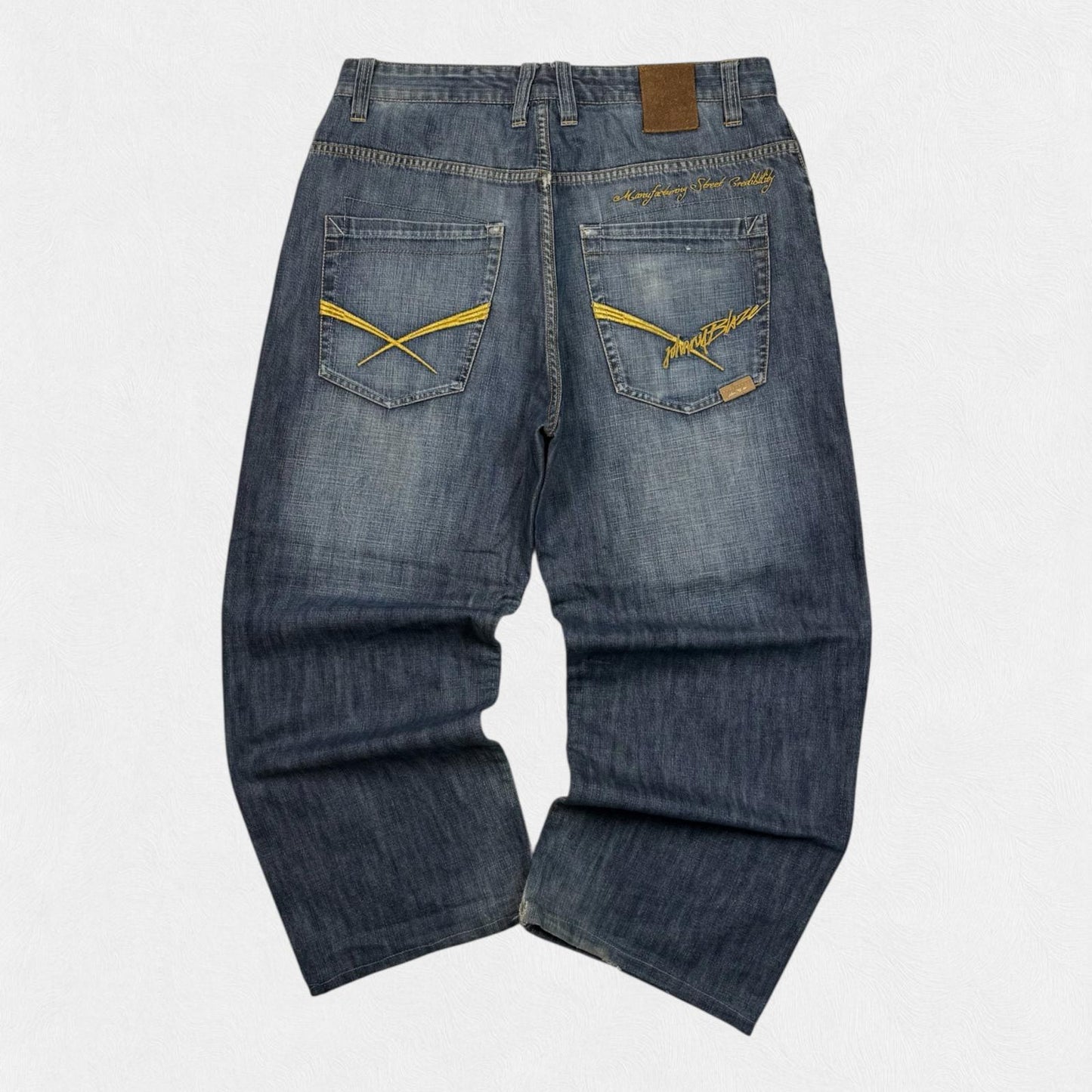 Vintage Johnny Blaze baggy hip hop Jeans (W36)