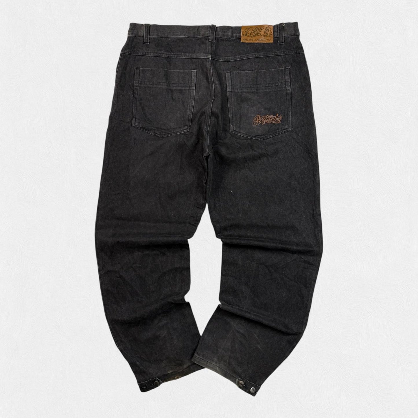 Vintage Y2K baggy hip hop Jeans (W40)