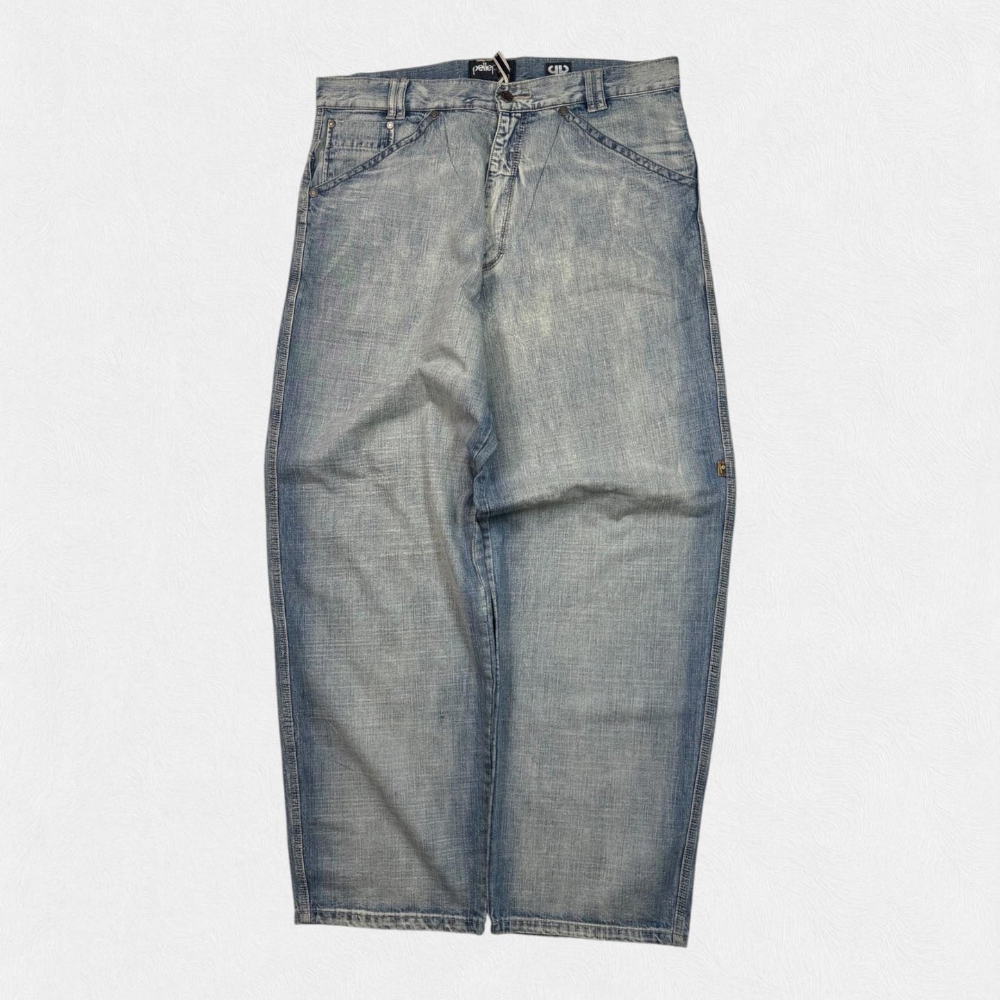 Vintage Pelle Pelle baggy hip hop Jeans (W38)