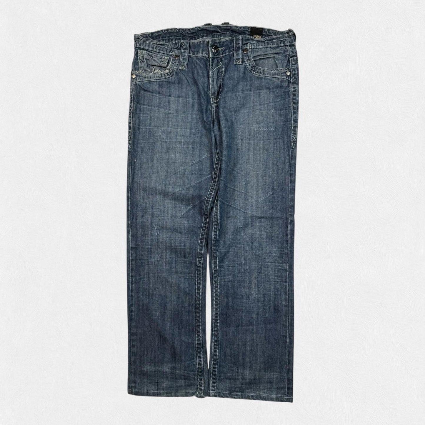 Vintage Y2K baggy hip hop Jeans (W36)
