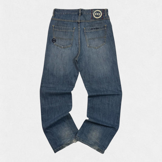 Vintage Y2K Animal baggy hip hop Jeans (W32)