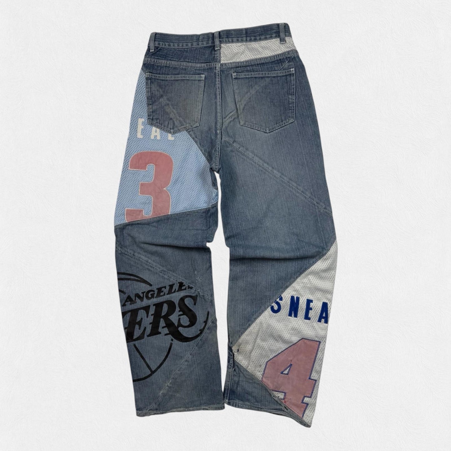 Vintage LA Lakers baggy hip hop Jeans (W30)