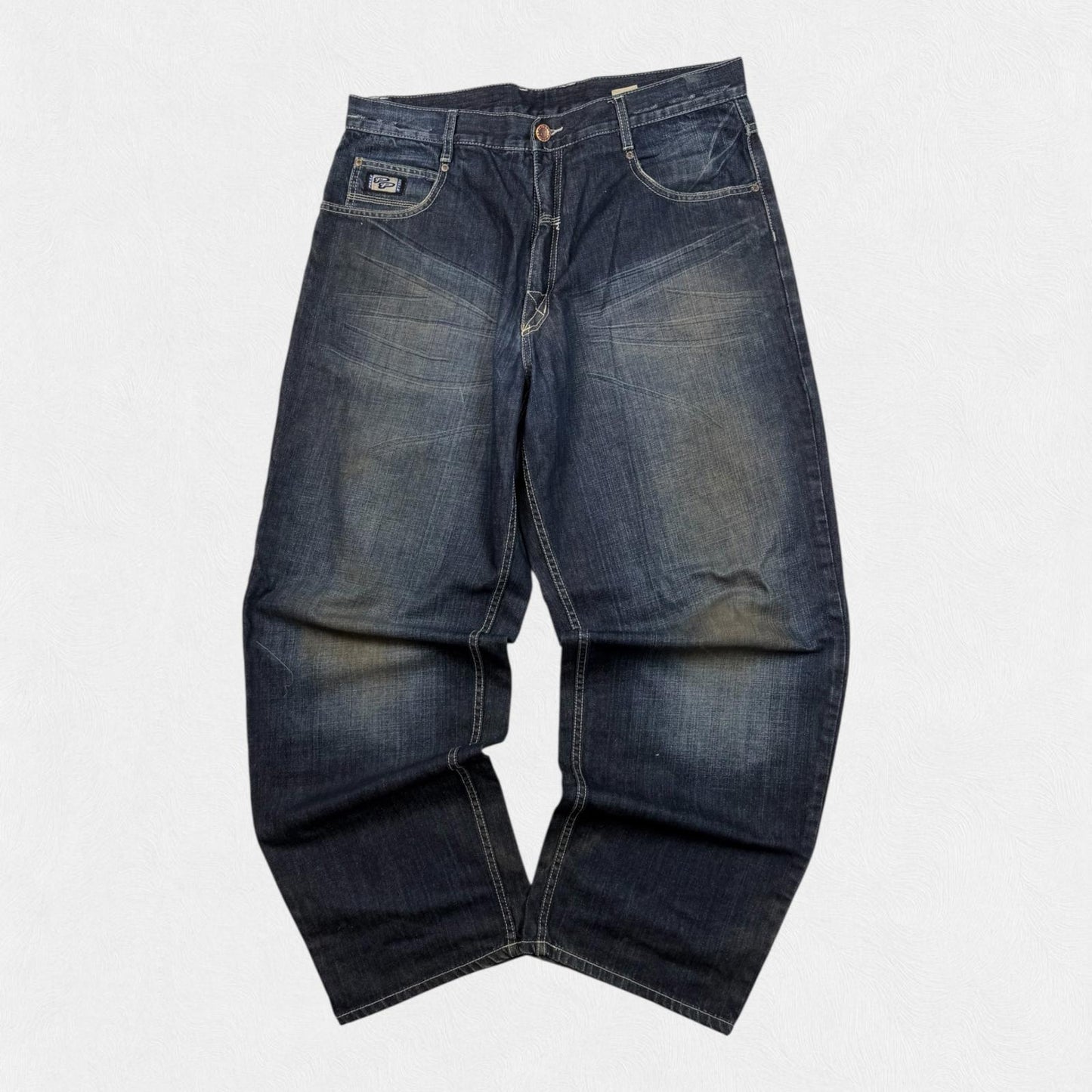 Vintage Pelle Pelle baggy hip hop Jeans (W38)