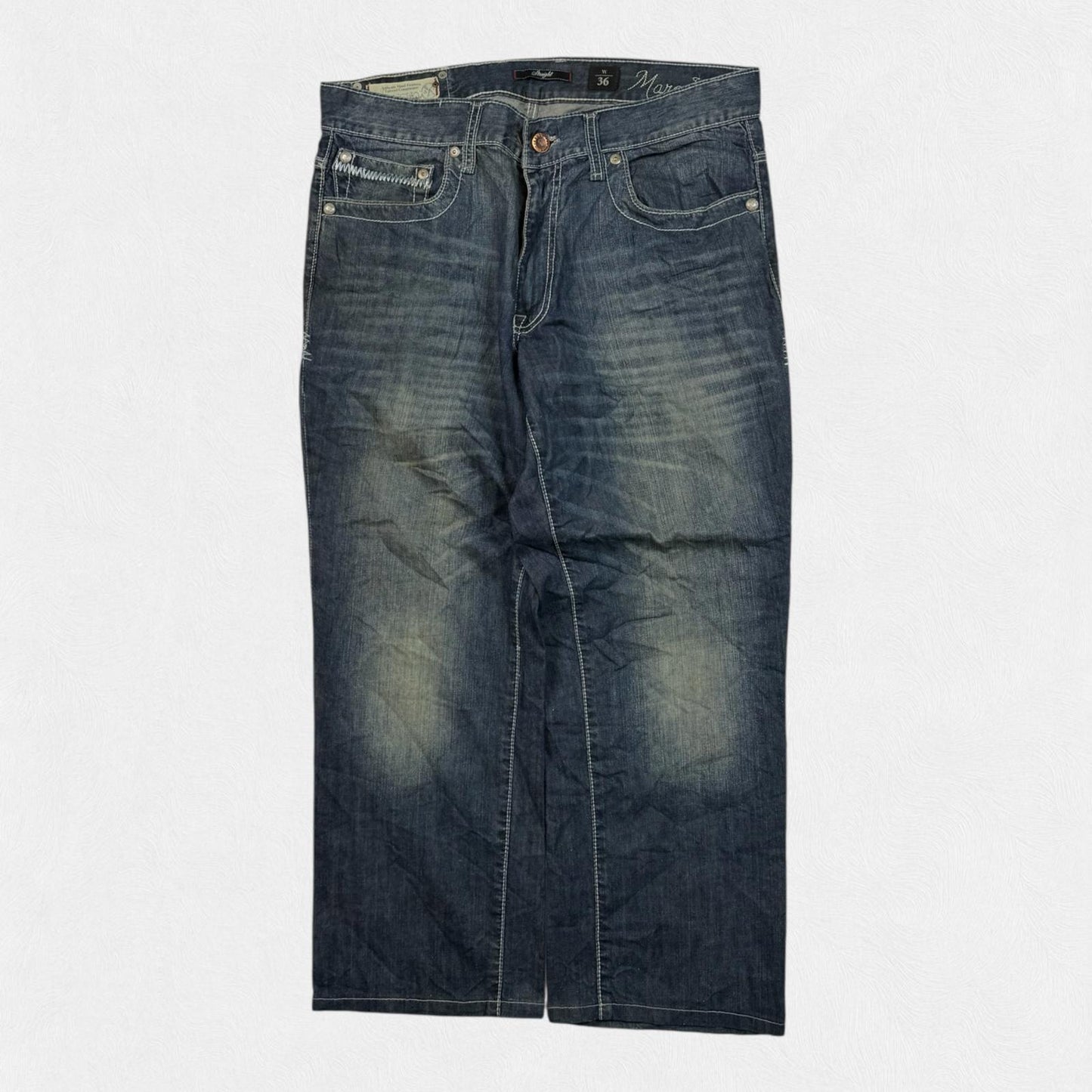 Vintage Y2K baggy hip hop Jeans (W36)