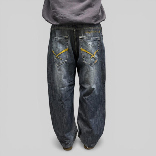 Vintage Johnny Blaze baggy hip hop Jeans (W36)