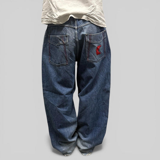 Vintage Karl Kani baggy hip hop Jeans (W38)