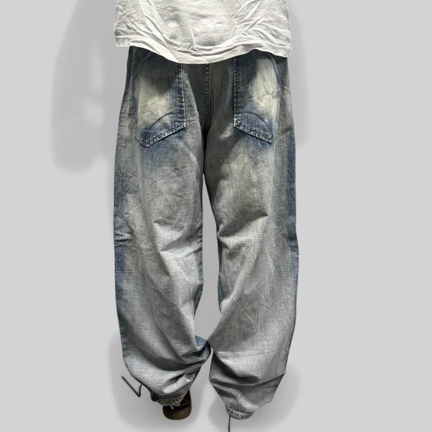 Vintage Pelle Pelle baggy hip hop Jeans (W38)