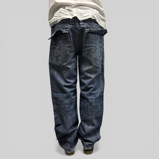 Vintage Y2K baggy hip hop Jeans (W36)