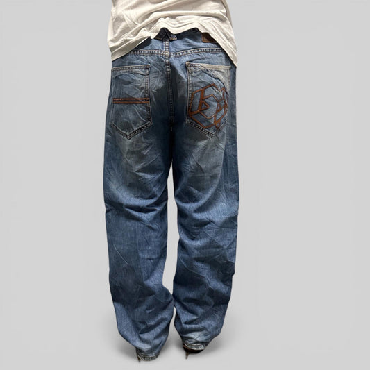 Vintage Y2K baggy hip hop Jeans (W38)