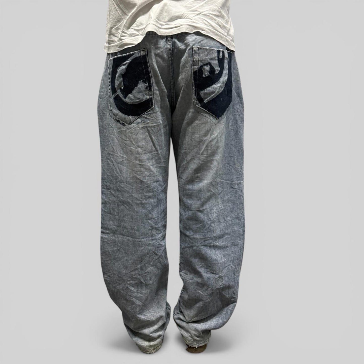 Vintage Ecko Unltd baggy hip hop Jeans (W38)