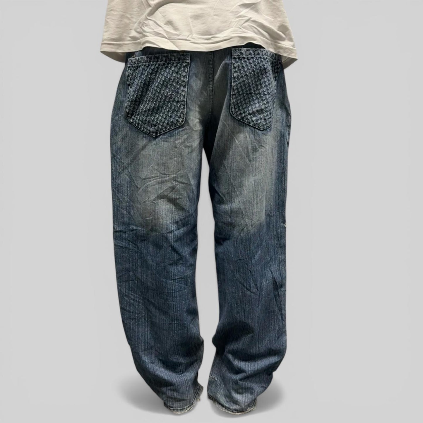 Vintage Akademiks baggy hip hop Jeans (W34)