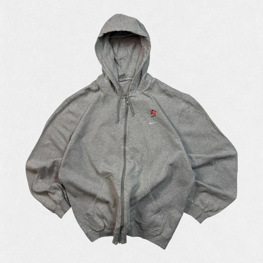 Vintage England rugby Nike full zip hoodie (XL)