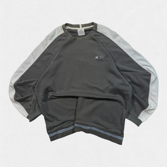 Vintage Adidas side stripe sweatshirt (L)