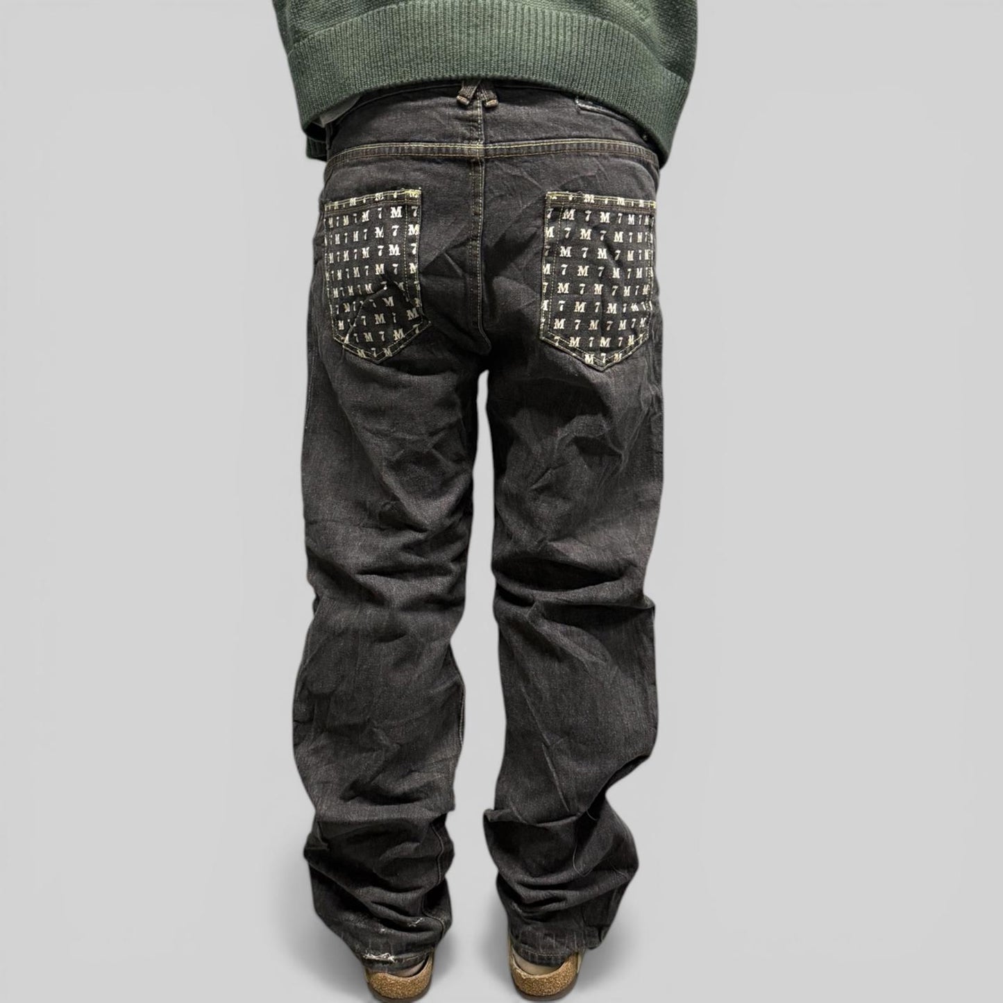 Vintage Y2K baggy hip hop jeans (W34)