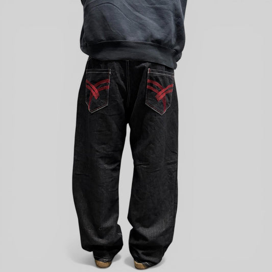 Vintage Y2K baggy hip hop jeans (W42)