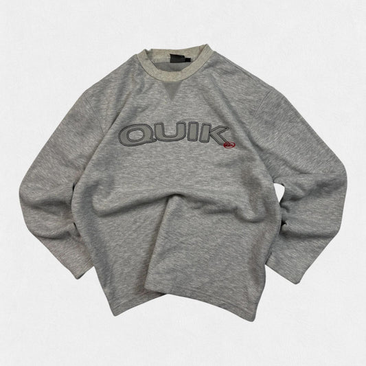 Vintage Y2K Quiksilver spell out sweatshirt (S)