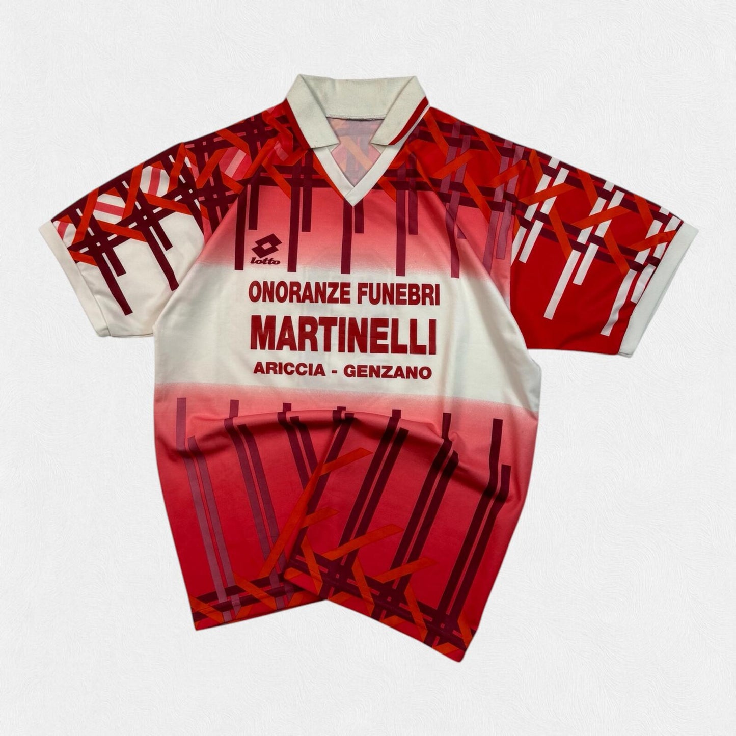Vintage 90s Lotto abstract football shirt (XL)