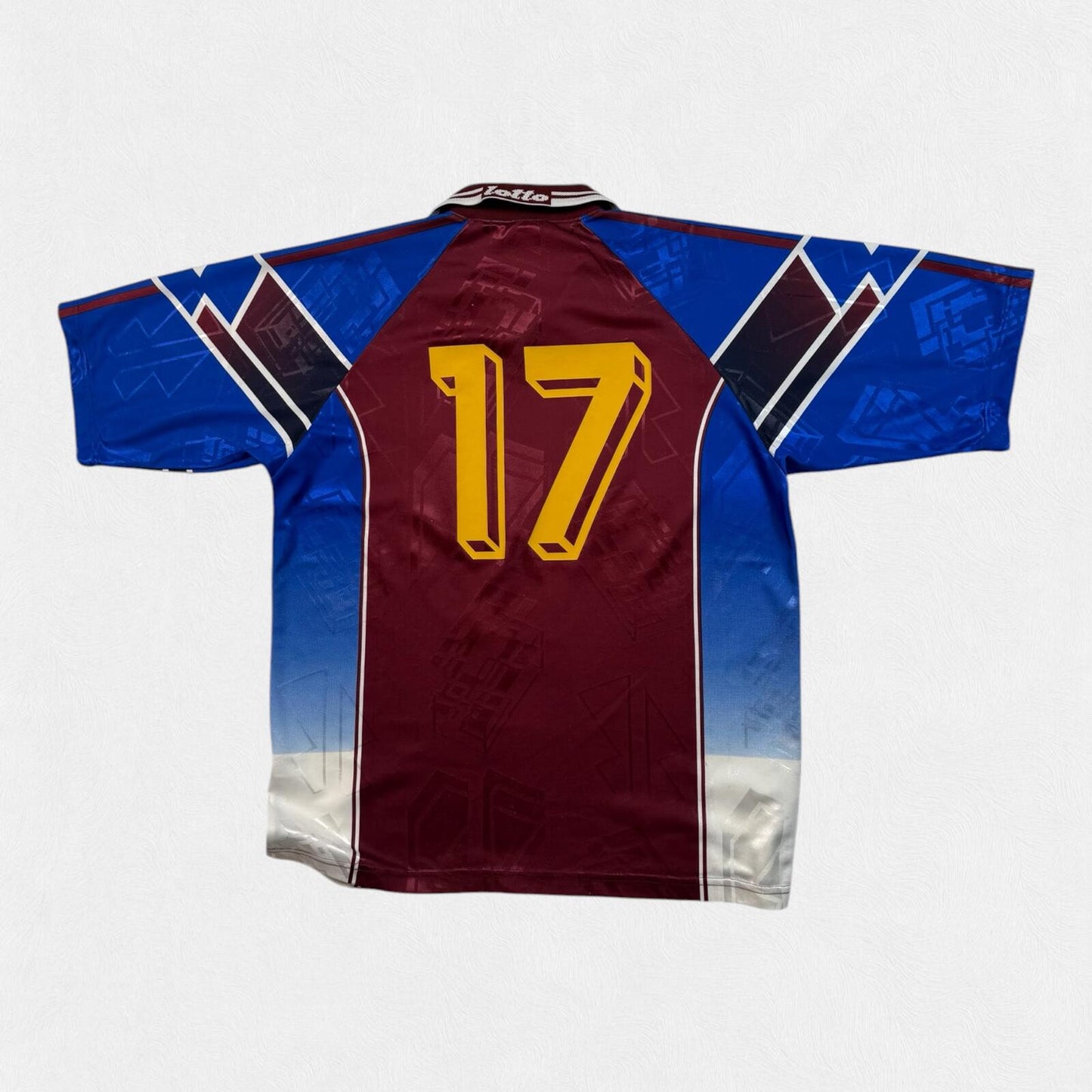 Vintage 90s Lotto abstract football shirt (XL)