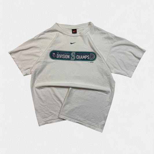 Vintage Nike Seattle mariners centre swoosh tee (L)