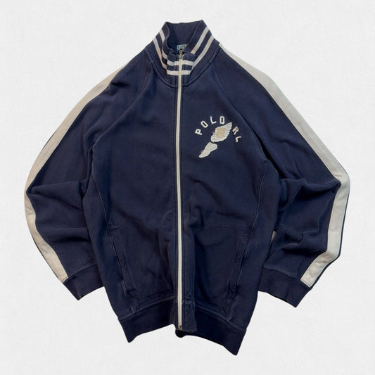 Vintage Polo Ralph Lauren side stripe track top (M)