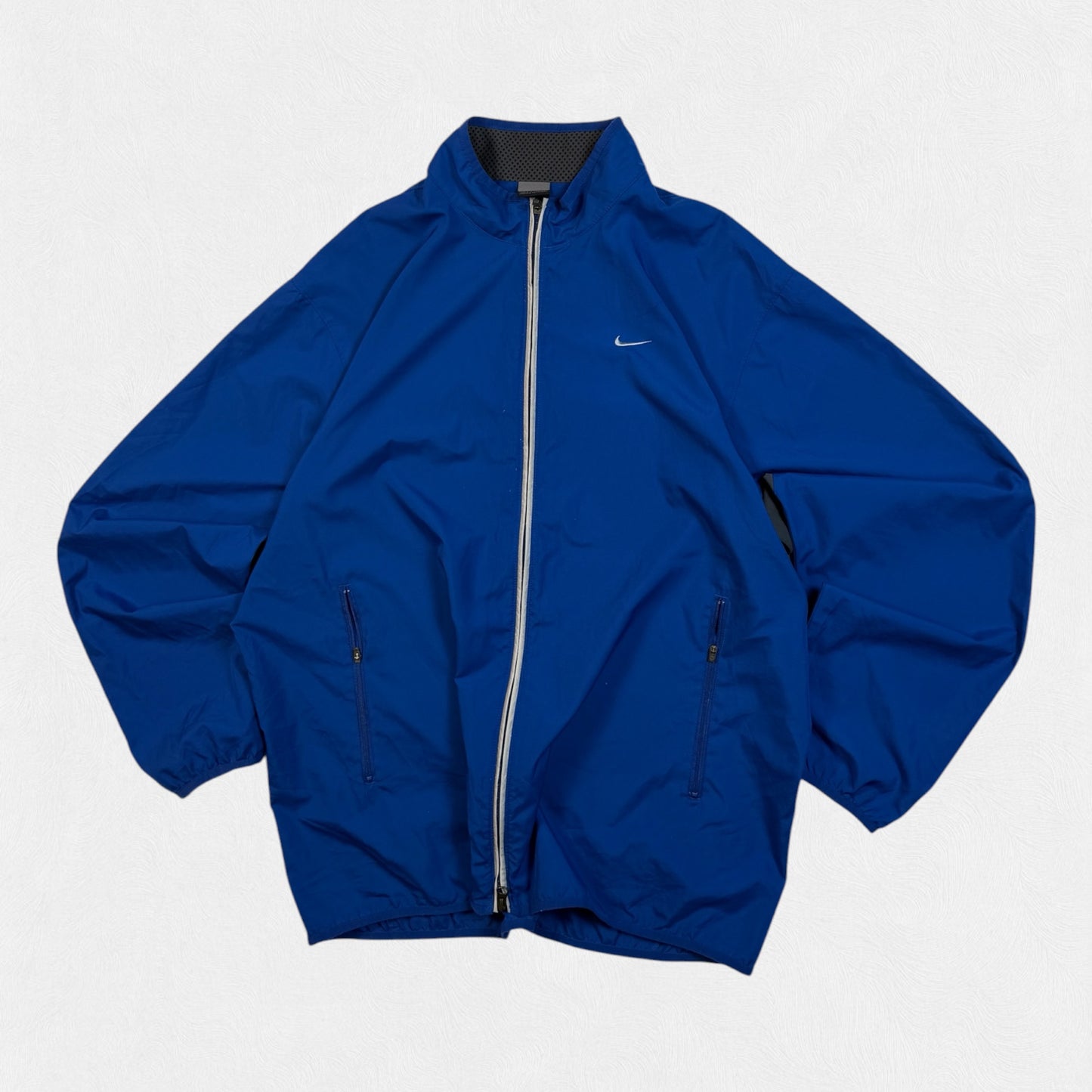 Vintage Nike mini swoosh running track jacket (XL)