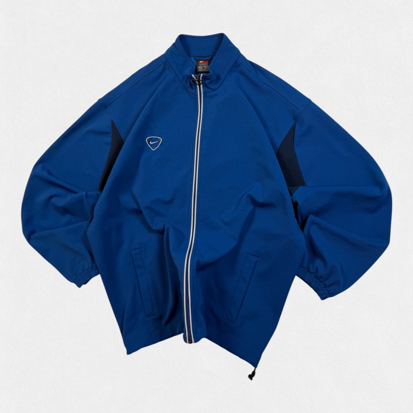 Vintage 90s Nike shield football track jacket (XL)