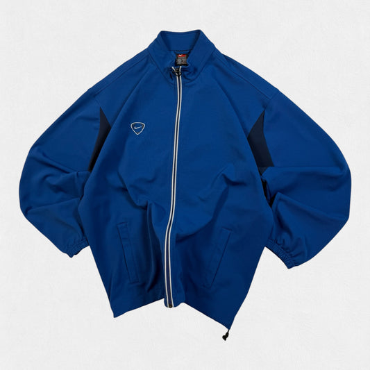Vintage 90s Nike shield football track jacket (XL)