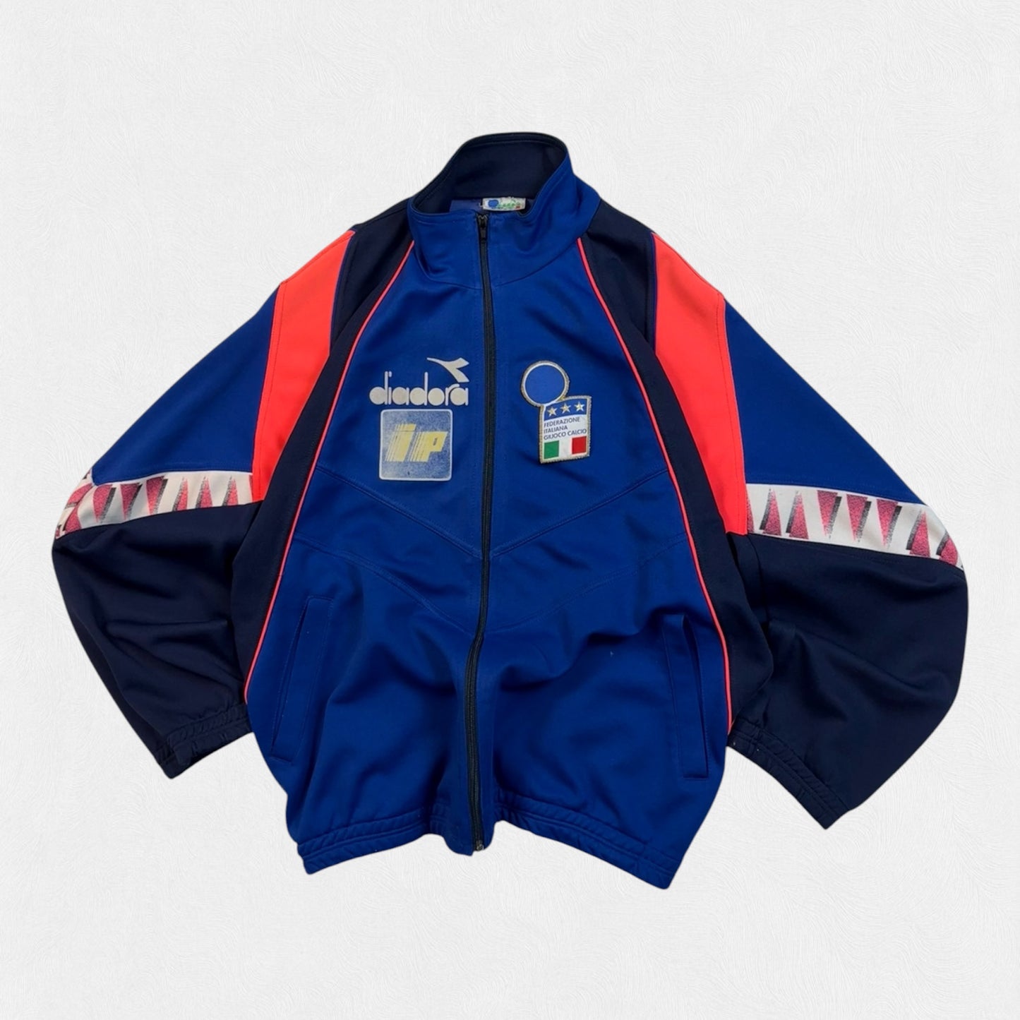 Vintage Italy 1994-96 Diadora football track jacket (M)