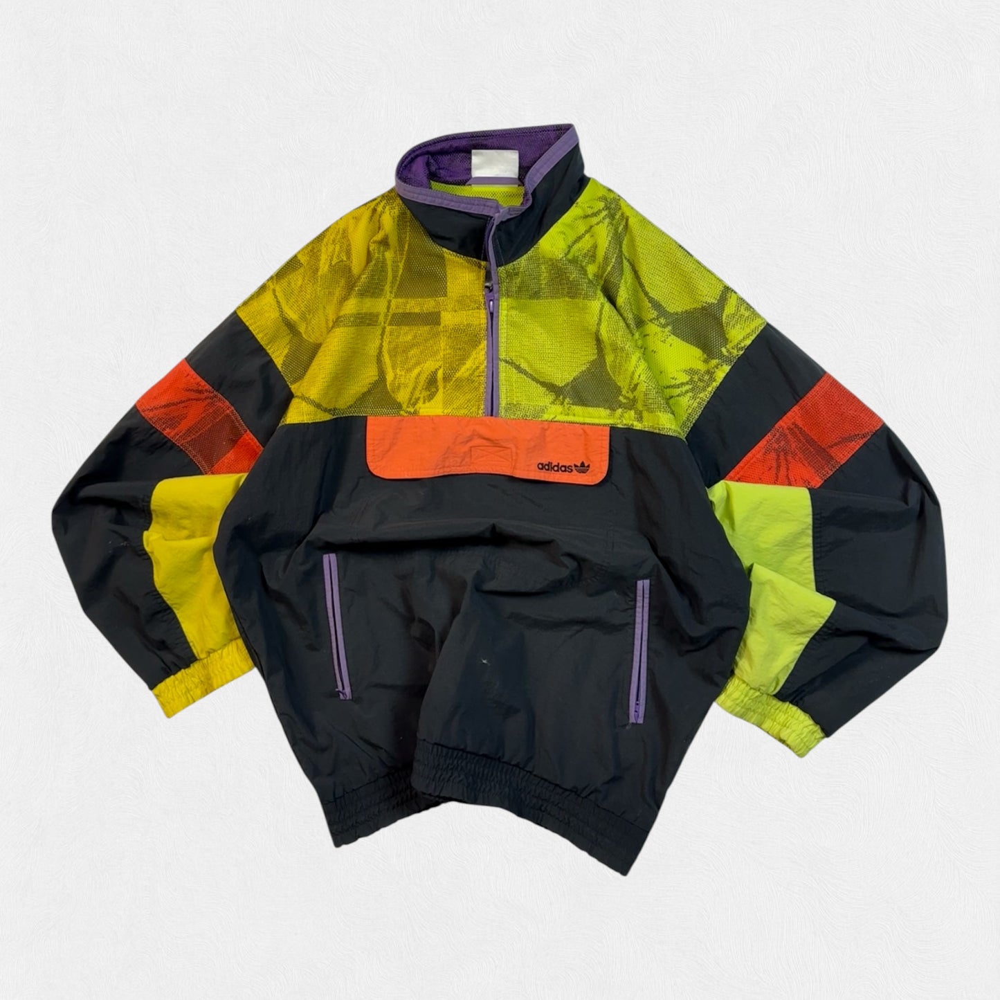 Vintage 90s Adidas originals anorak windbreaker jacket (M)