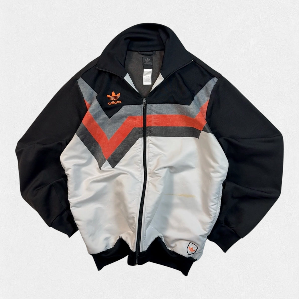 Vintage Adidas originals colour block track top (M)