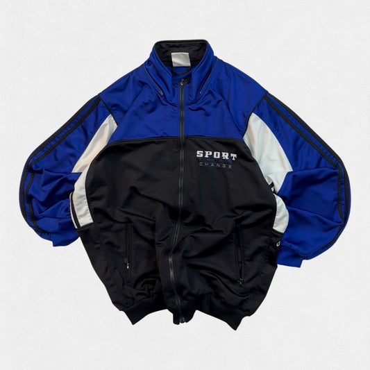 Vintage 90s Adidas originals sport change track jacket (XL)