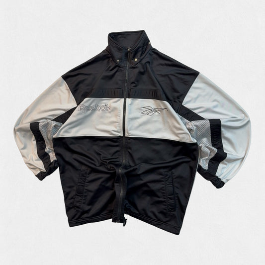 Vintage 90s Reebok colour block track jacket (XL)