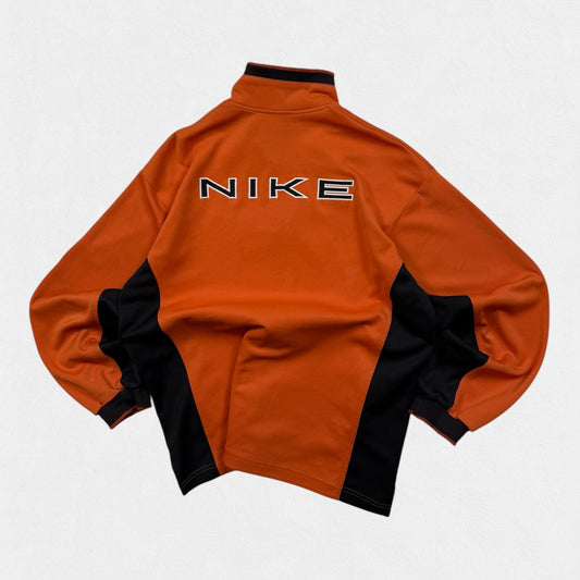 Vintage 90s Nike spell out track top (M)