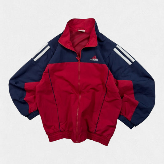 Vintage Adidas colour block track jacket (L)