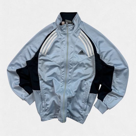 Vintage Adidas small logo track jacket (S)