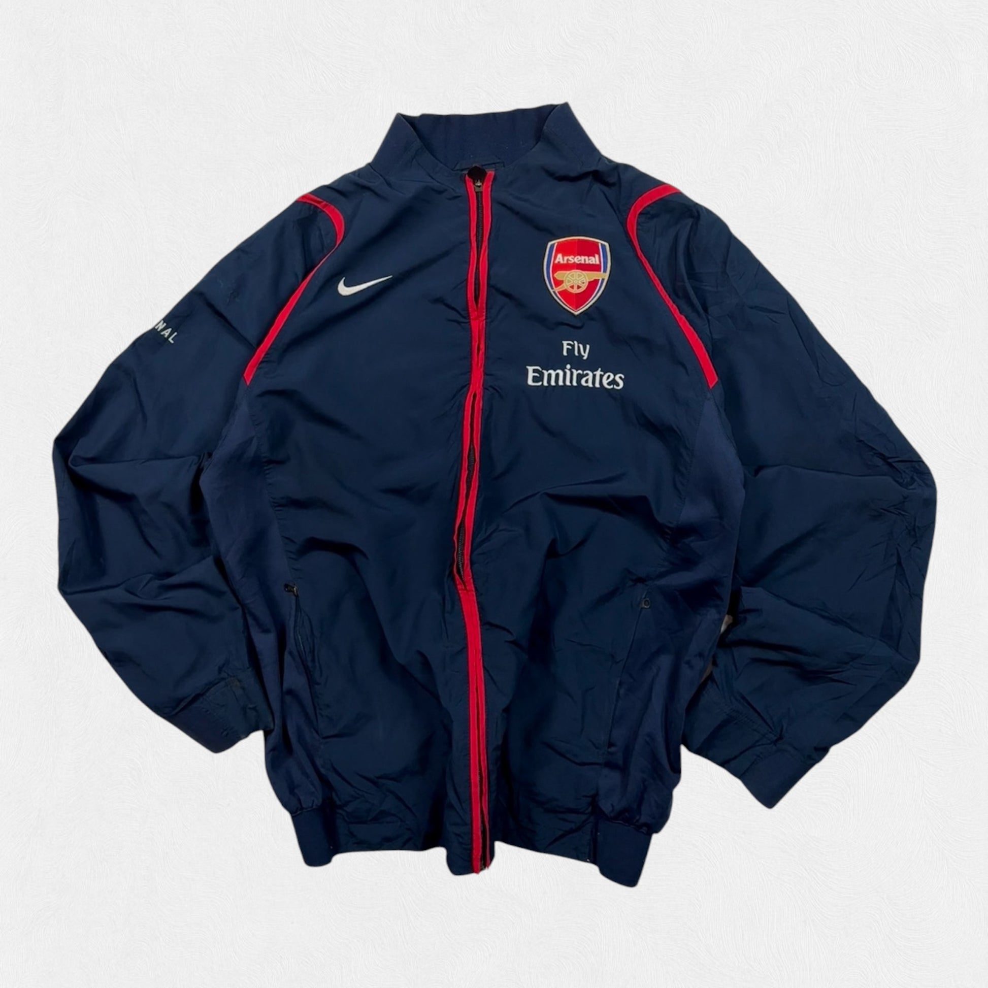 Vintage Arsenal 2006/07 Nike football track jacket (L)