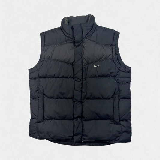 Vintage Nike gilet puffer jacket (XL)
