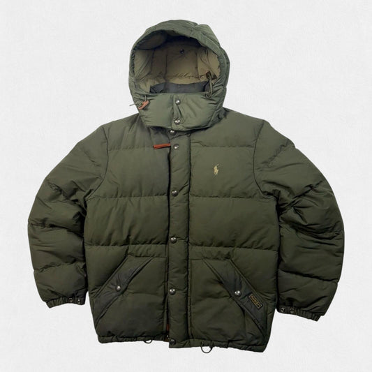 Polo Ralph Lauren hooded down puffer jacket (S)