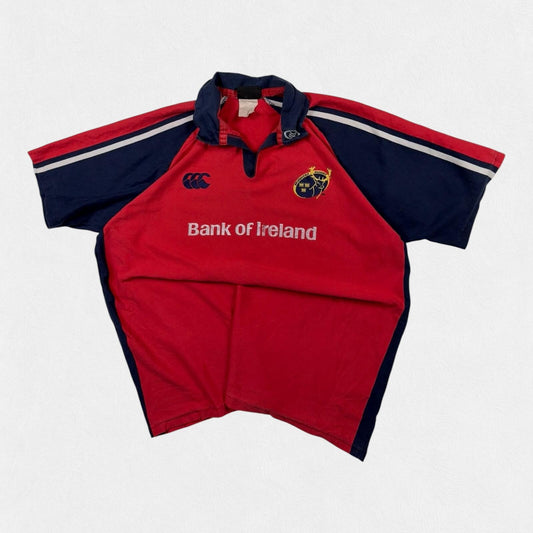 Vintage Munster 2003/04 Canterbury rugby union shirt (XXL)