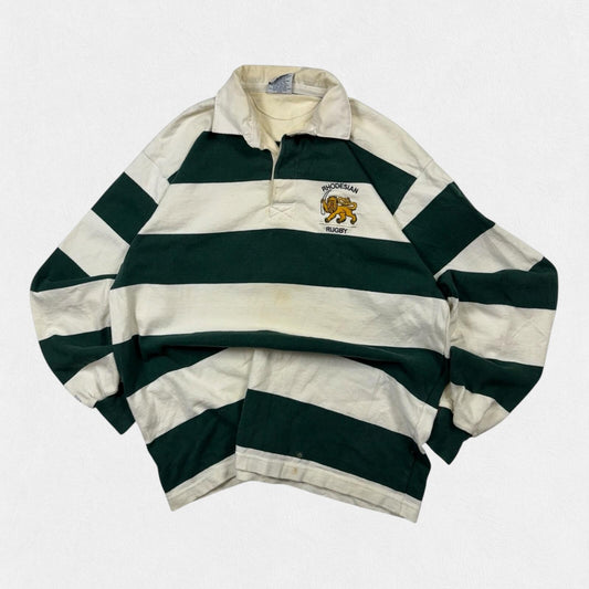 Vintage 90s Rhodesia Barbarian rugby shirt (3XL)