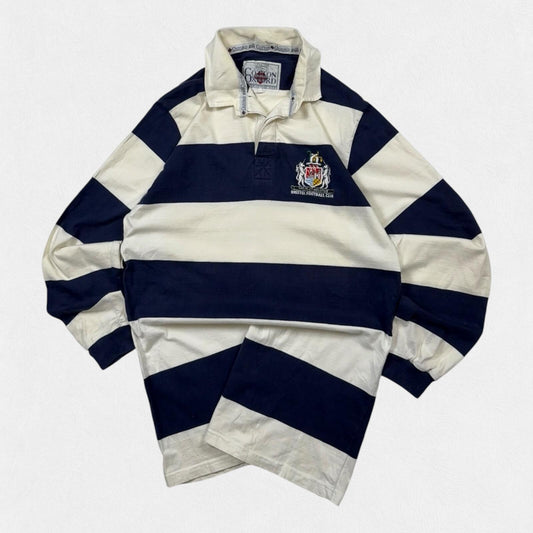 Vintage Bristol 1997/98 Cotton Oxford rugby shirt (L)
