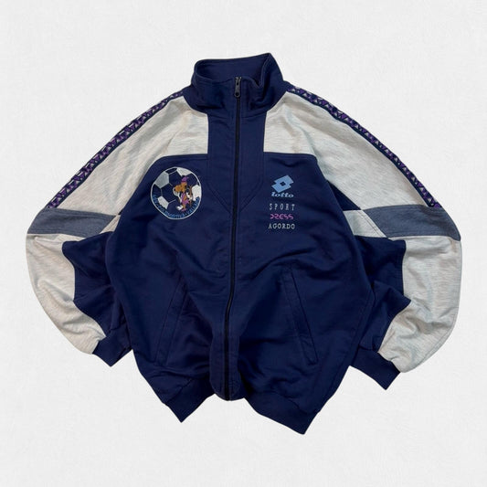 Vintage 90s Lotto international track top (L)