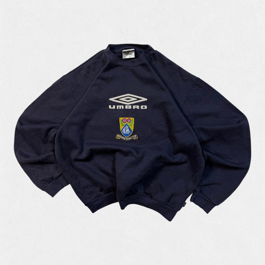 Vintage 2000s Morecambe Umbro football sweatshirt (L)